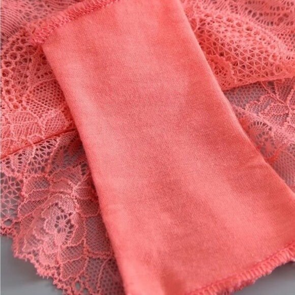 Women’s 6pc Lace Semi-Sheer Bikini Panties Set - Picture 5 of 10